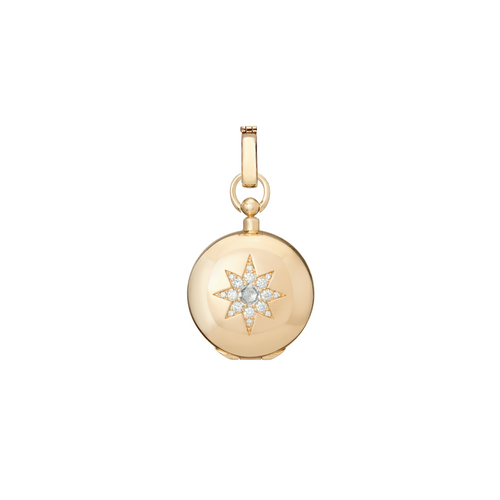 Direction Decision Compass Coin Charm