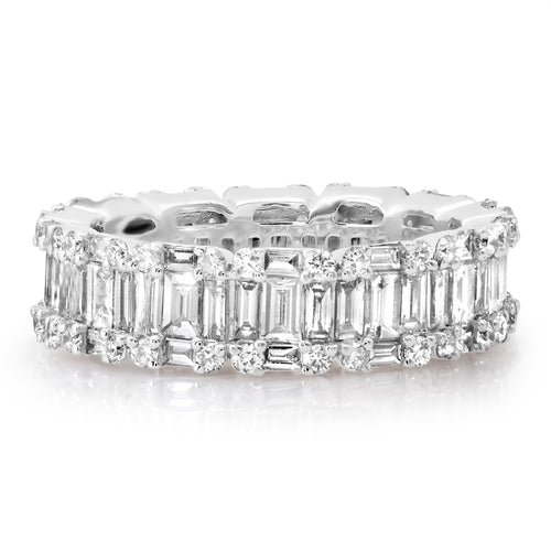 Diva Diamond Illusion Eternity Band Ring