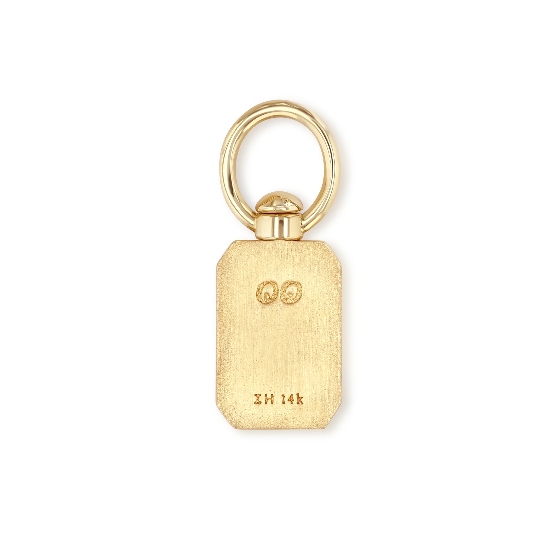 Don't Look Back Swivel Charm