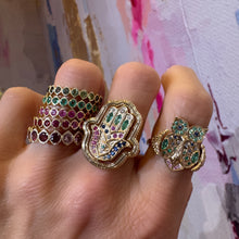 Double Sided Owl Love Flip Ring