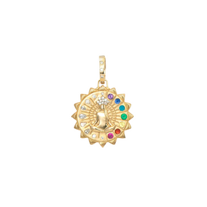 Double Sided Spiritual Woman Mandala Pendant