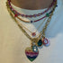 Dream in Technicolor Indocolite Tourmaline & Diamond Charm