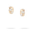Lab Grown Diamond Wide Huggie Hoops