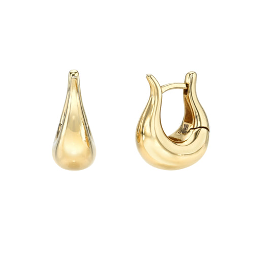 Luna Grande Huggie Hoop Earrings
