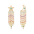 Supernova Opal & Rainbow Sapphire Shimmy Stud Earrings