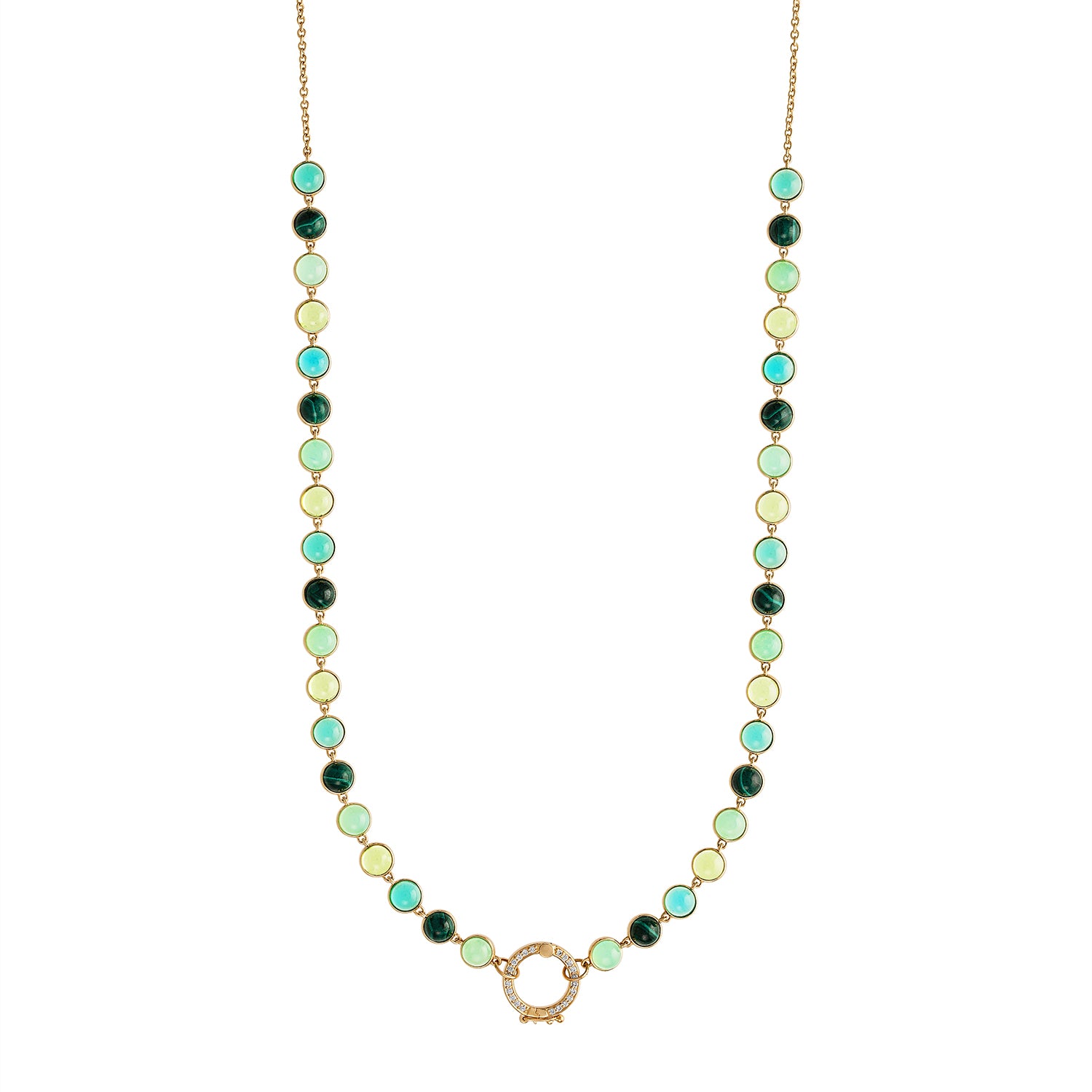 2023 Gemstone Closure Necklace
