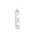 Custom Diamond Date Charm