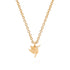 Hummingbird Necklace with Diamond Eye