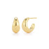 Jumbo Dome Huggie Earrings