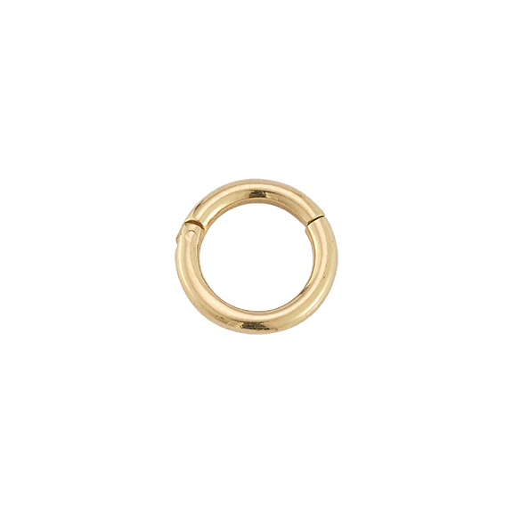 Round Gold Enhancer Clip