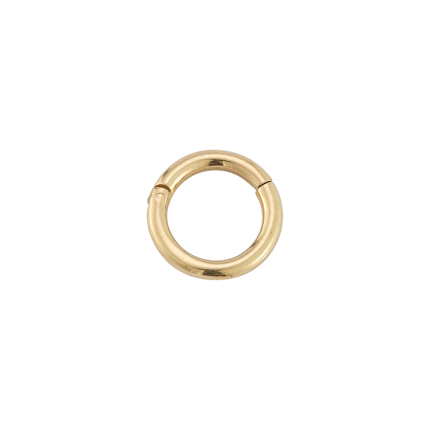 Round Gold Enhancer Clip