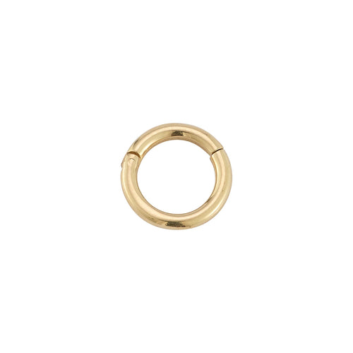 Round Gold Enhancer Clip
