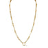 Mixed Link Chain Necklace with Enhancer
