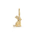 Diamond Bunny Clip Charm