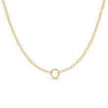 Rolo Chain Necklace with Enhancer
