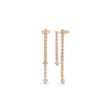 Diamond Kate Fringe Earrings