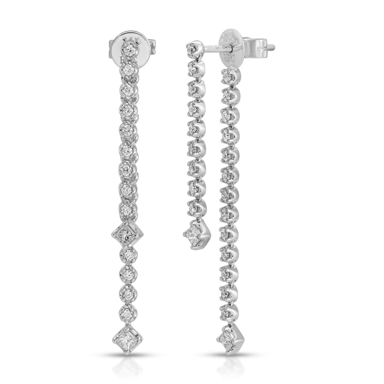 Diamond Kate Fringe Earring