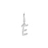 Gold Mini Script Initial Charm Clip