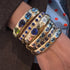 East-West Dreamer Gemmy Cuff Bangle Bracelet
