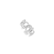 Edessa High Polish or Pave or Crescent Diamond Swirl Ring