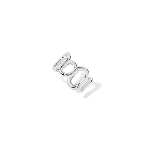 Edessa High Polish or Pave or Crescent Diamond Swirl Ring
