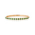 Gemstone or Diamond Cloud Bangle Bracelet