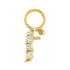 Mini Diamond Initial Charm