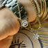 Diamond & Sapphire Evil Eye Watch Charm Bracelet
