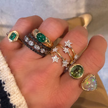 Stunning Diamond Star Statement Wrap Ring