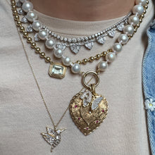 Round Pearl Necklace with Enhancer Clasp