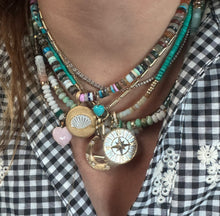 Heavy Bar Link Gold Chain Necklace with Toggle