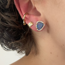 One of a Kind Australian Opal Stud Earrings