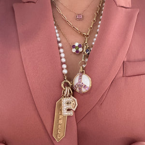 Rosette Link Chain Necklace