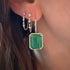 Diamond Fleur Chain Stud Earring
