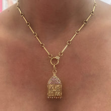 Venetian Stained Glass Door Pendant