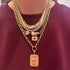 Rosette Link Chain Necklace