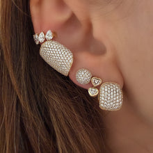 Pear Lab Grown Diamond Eternity Ear Cuff