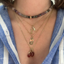 Personalized Script Name It Charm Necklace