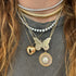 Jessica Large Mixed Shapes Diamond Butterfly Necklace