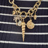 Island Time Diamond Palm Tree Charm