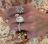 Small Circle or Oval Pearl Ring