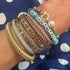 Self Love Diamond Bangle with Heart Detailing