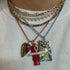 Cabochon Chic Turquoise & Pearl Flower Charm