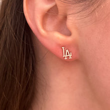 I Love LA Diamond Icon Stud Earrings