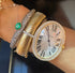 Siren Floret Gemstone & Diamond Bangle