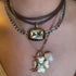 East West Floret Gemstone Pendant