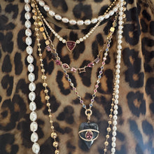 Extra Long Seed Pearl Trio Necklace