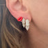Single Kisser Stud Earring