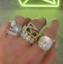 Mega Oval Cut Lab Grown Diamond Eternity Band