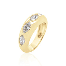 Five Stone Diamond Marquise Classic Ring